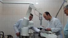 Роботизированный медицинский манипулятор во время доклинических испытаний